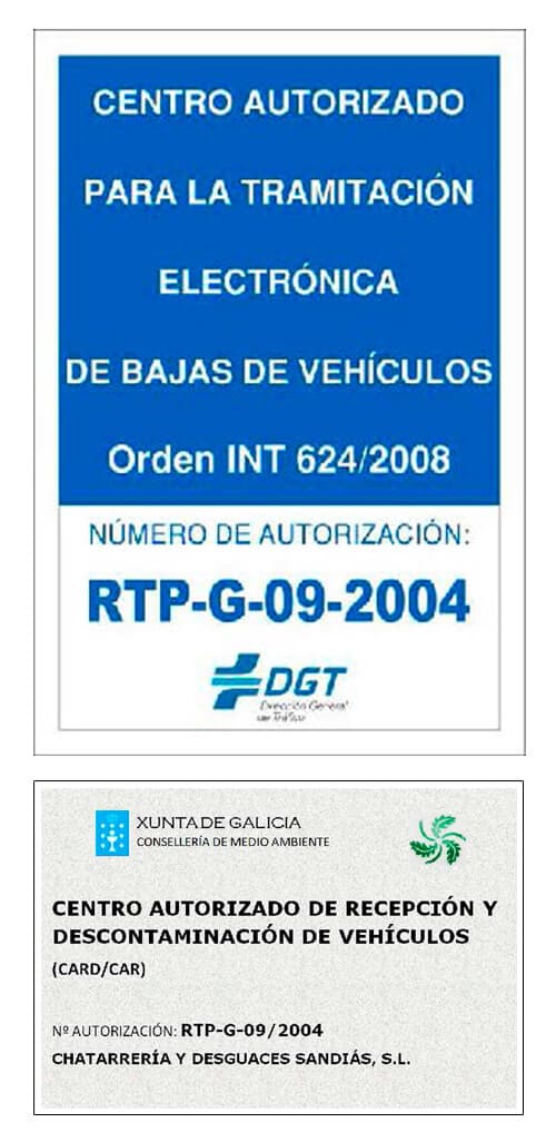 autorización Xunta de Galicia
